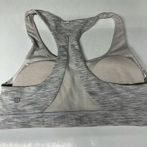 Lululemon gray sports bra size 8